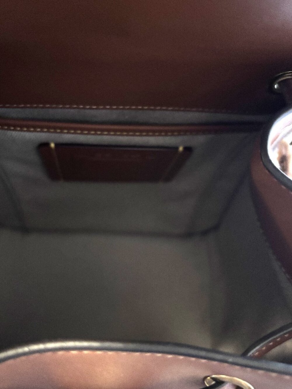 Coach Turn-lock Backpack - Picture 7 of 8